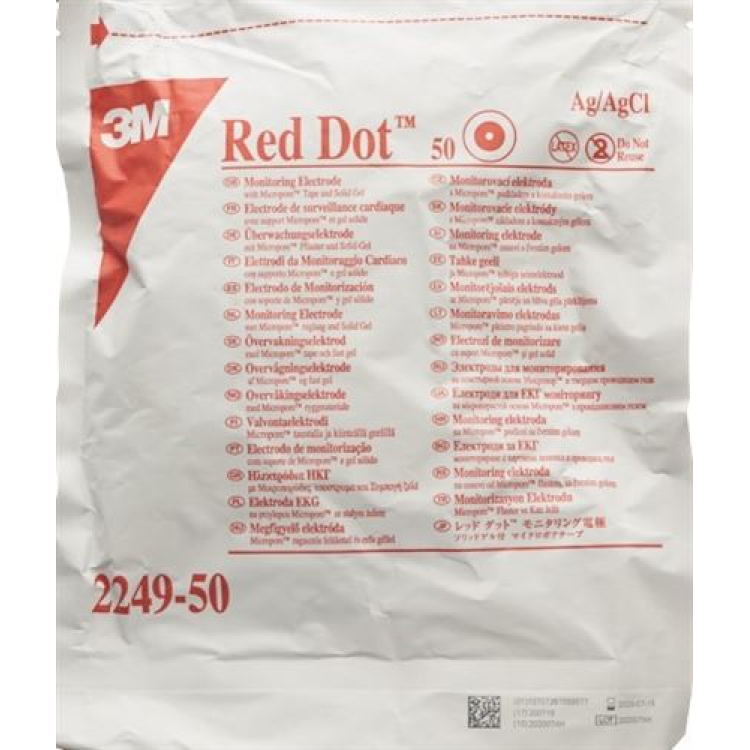 3M Red DOT ECG មីក្រូអេឡិចត្រូនិច