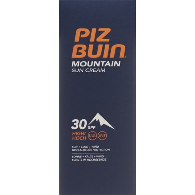 Piz Buin Mountain Cream SPF 30 Tb 50 毫升