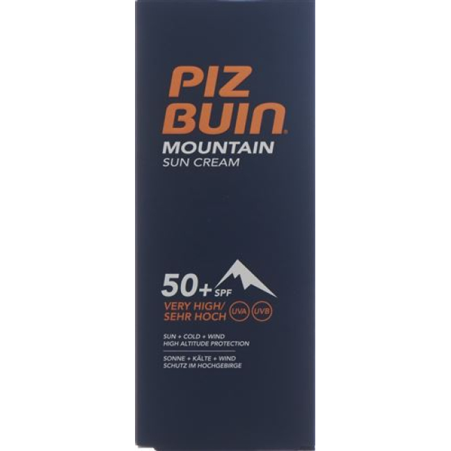 Piz Buin Mountain Cream SPF 50+ Tb 50 мл