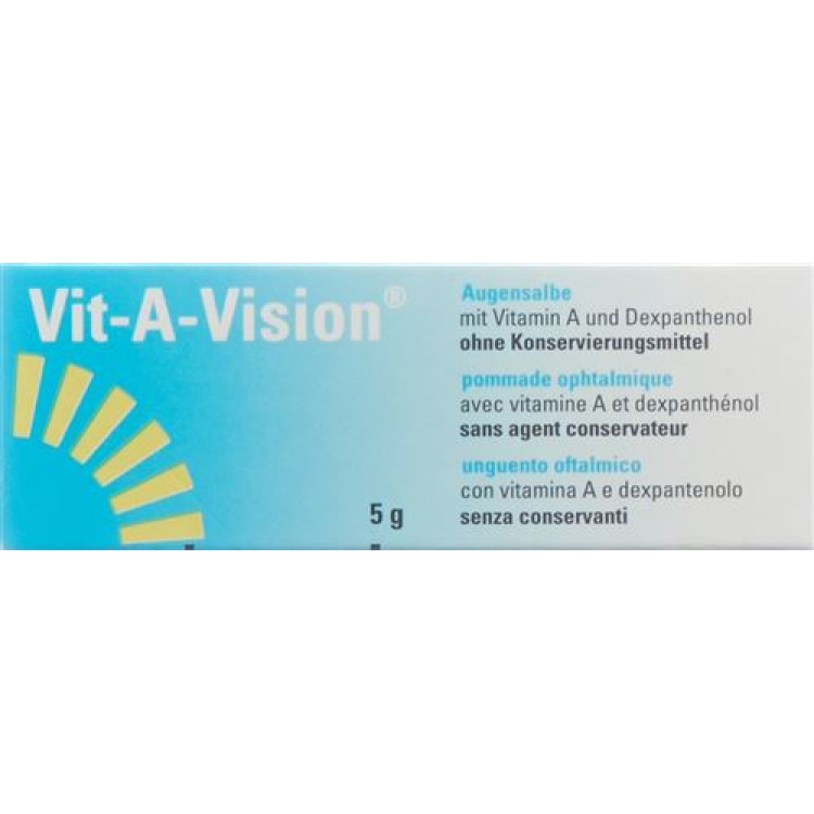 משחת עיניים Vit-A-Vision tube 5 גרם