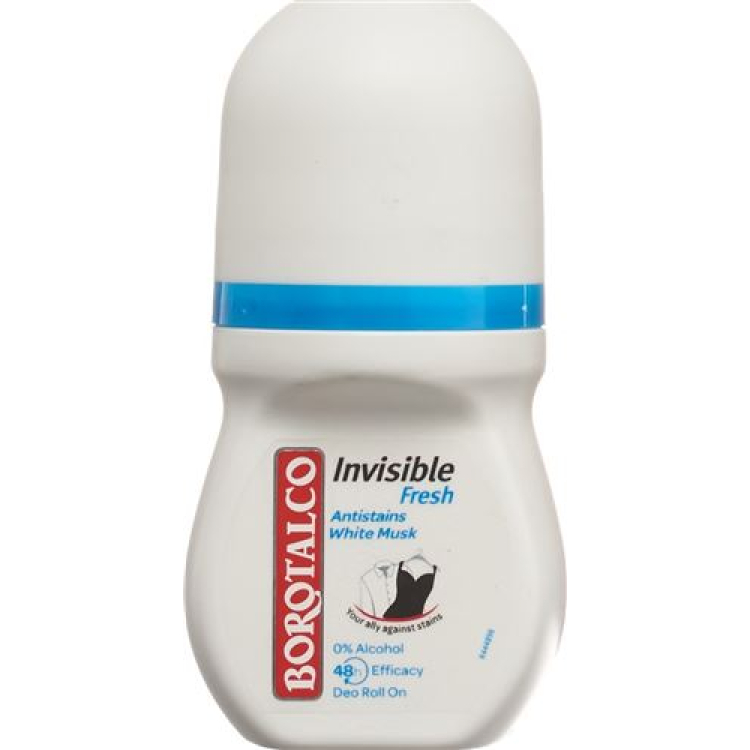 Borotalco Deo Invisible Fresh Roll på 50 ml