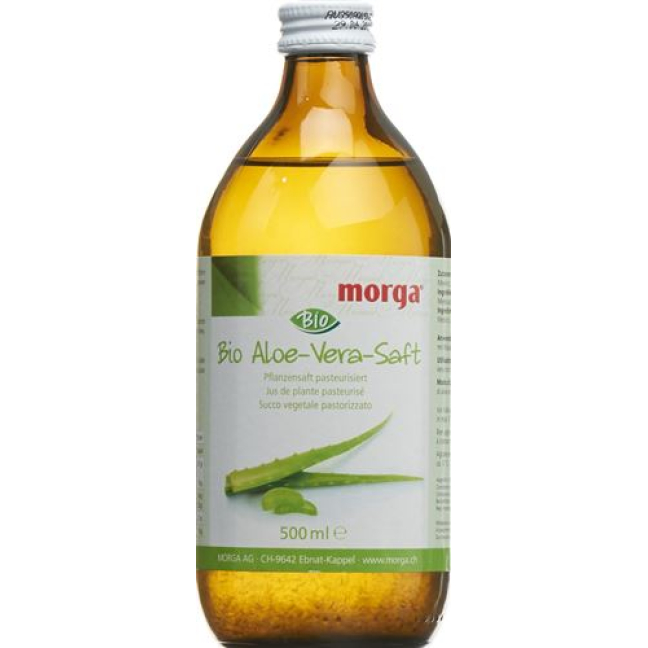 Morga aloe vera juice Bio Fl 500 ml