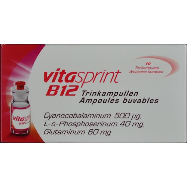 Vita Sprint B12 minum Lös (D) 10 pcs