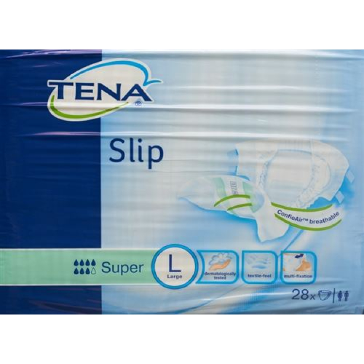 TENA Slip סופר גדול 28 יח'