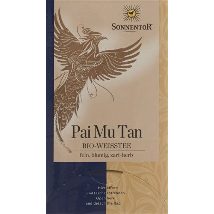 Sonnentor White Tea Pai Mu Tan pataljon 18 tk