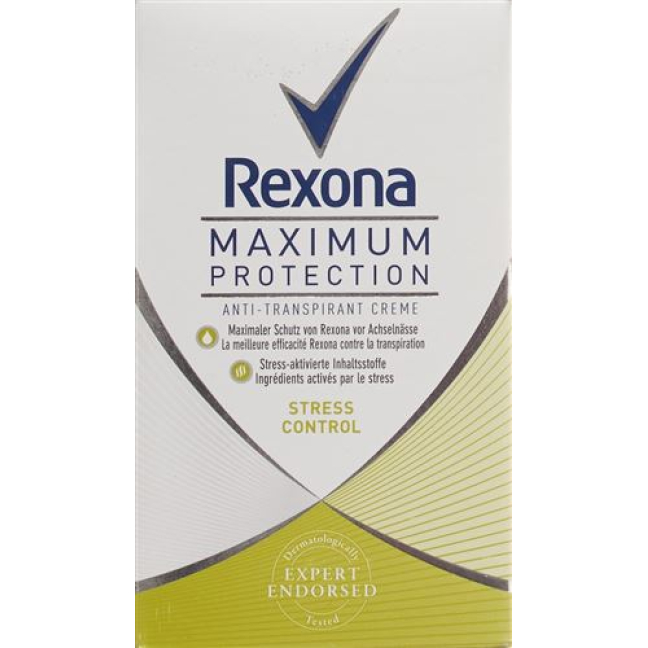 Rexona Deo Cream maksimal beskyttelse Strong Stick 45 ml