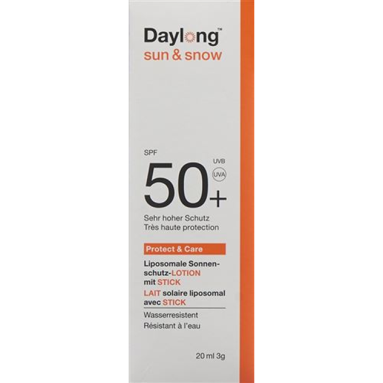 Daylong Sun and Snow Cream and Stick SPF50 + 20 ml