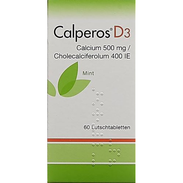 Calperos D3 Lutschtabl mint Ds 60 kos