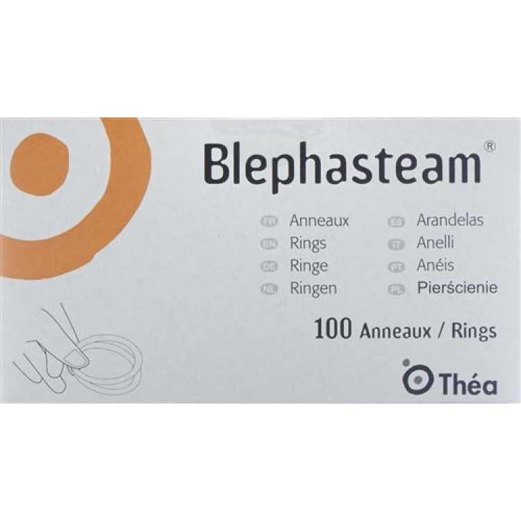 ចិញ្ចៀន Blephasteam សម្រាប់វ៉ែនតាកំដៅ 100 កុំព្យូទ័រ