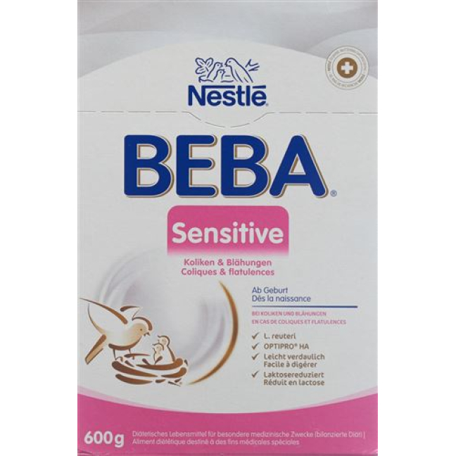Beba Sensitive fra fødslen 600 g