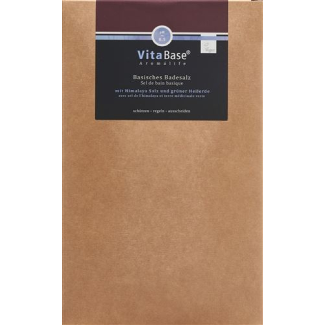 VitaBase alkali banyo tuzu torbası 1000 gr
