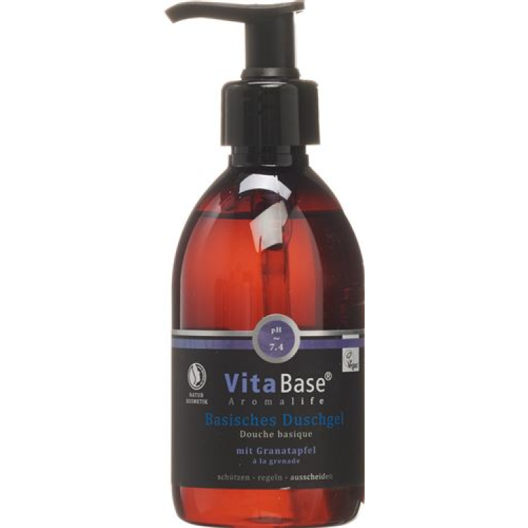 VitaBase alkalisk shower gel Disp 250 ml