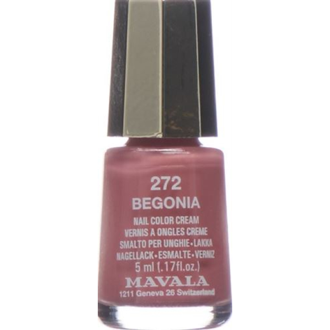 Mavala Nail Polish Mini Color 272 Begonia Fl 5 ml