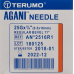 Terumo Agani Disposable Cannula 25G 0.5x16mm Orange 100 pcs