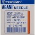 Terumo Agani tek kullanımlık kanül 25G 0.5x25mm turuncu 100 adet