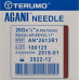 Terumo Agani tek kullanımlık kanül 26G 0.45x13mm kahverengi 100 adet