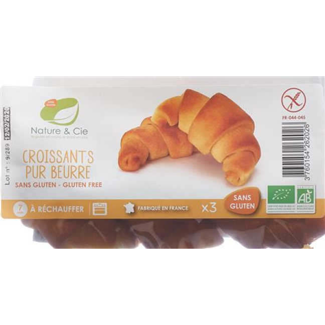 Nature&Cie Croissants Nouveau առանց սնձան 150 գ