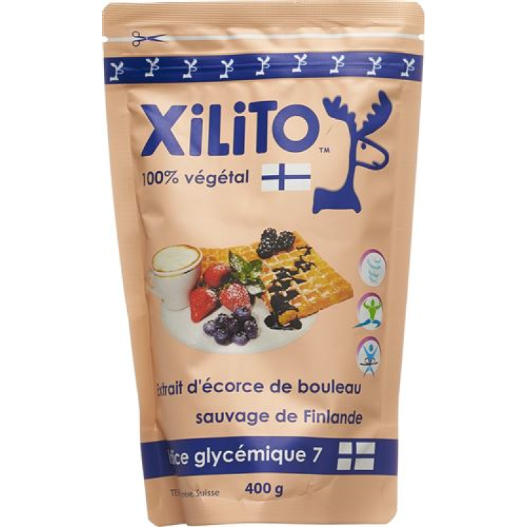 Xylitol Xilito Ekstrakt kore breze Plv Wilde Finland 400 g