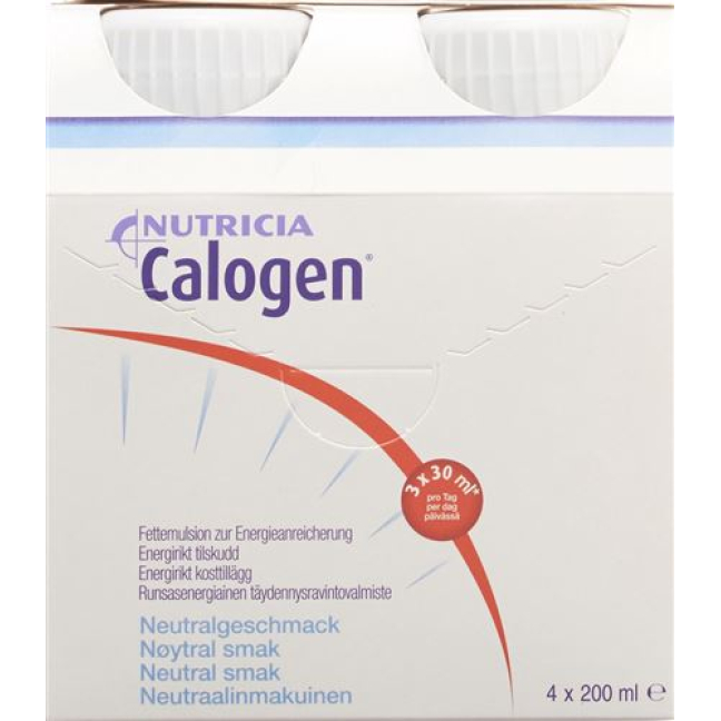 Calogen liq Neutre 4 Fl 200 ml