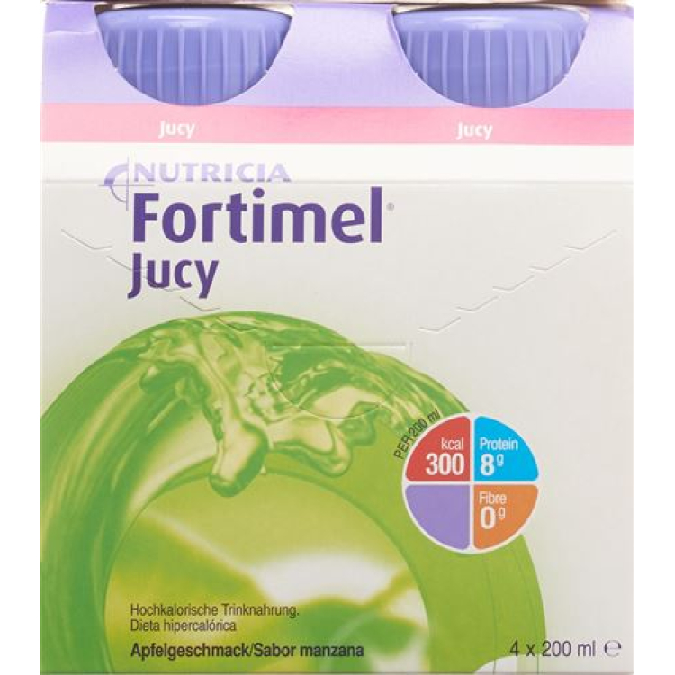 Fortimel Jucy Apple 4 pudelit 200 ml