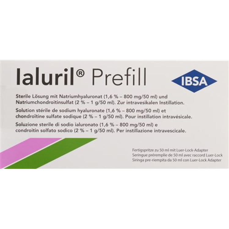 Ialuril Prefill 50 ml предварително напълнени спринцовки