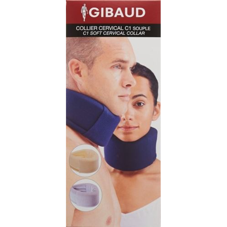 GIBAUD Cervical Brace C1 7.5cm Gr1 29-34cm soft