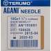 Terumo Agani Disposable Cannula 19G 1.1x38mm Ivory Short Cut 100 pcs