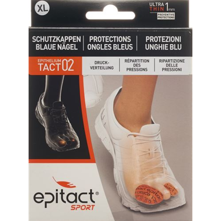 Epitact Sport burunlu mavi tırnaklı XL 38mm 2 adet