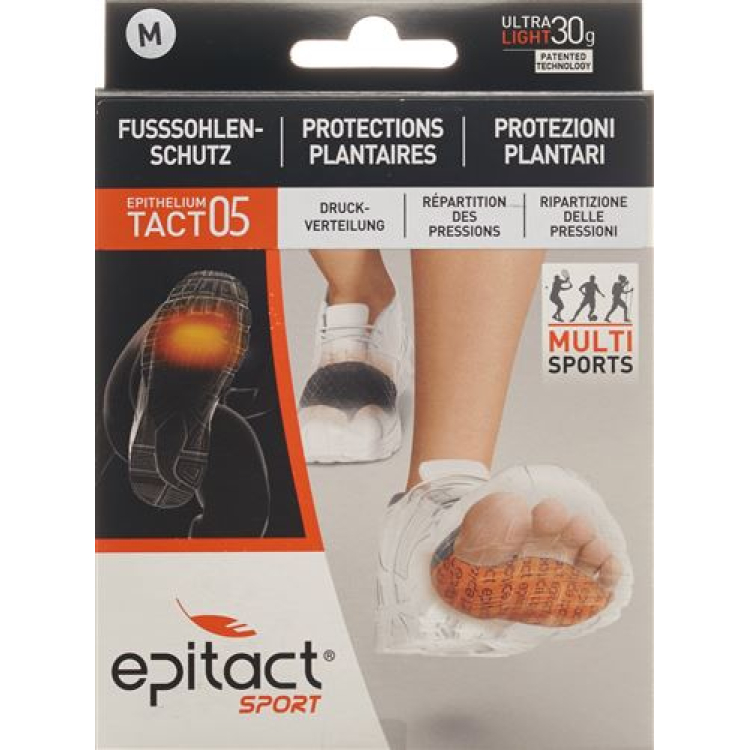 Epitact Sportzoolbescherming M 22,5-25,5 1 paar