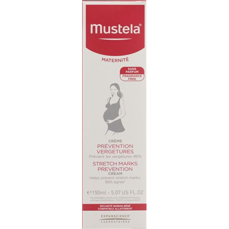 Mustela zwangerschapscrème preventie striae o