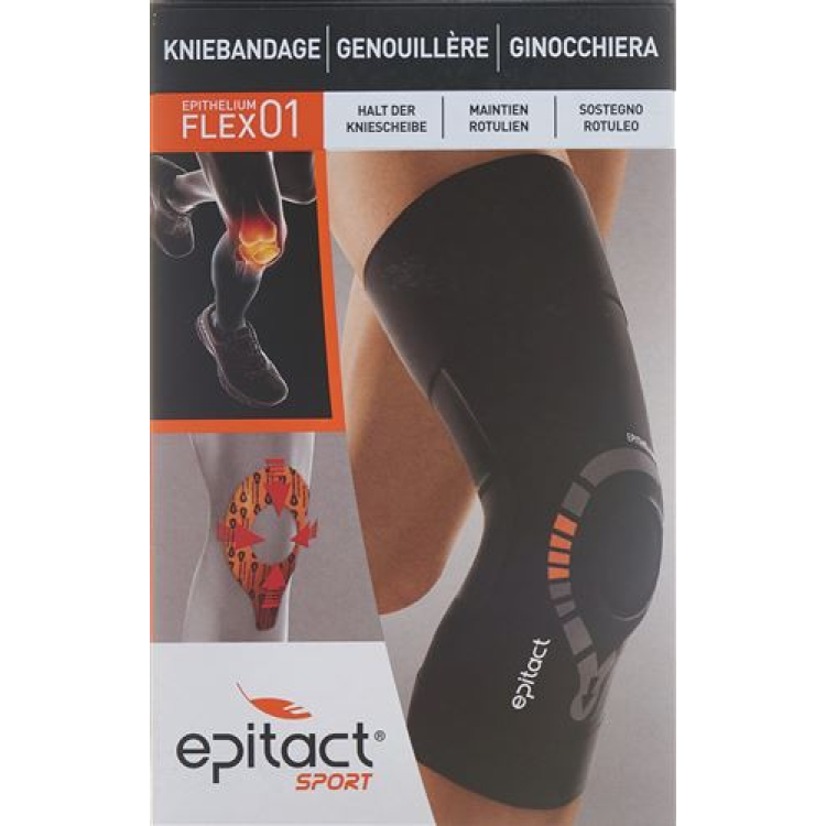 Bandaż na kolano Epitact Sports Physiostrap MULTI L 41-44cm