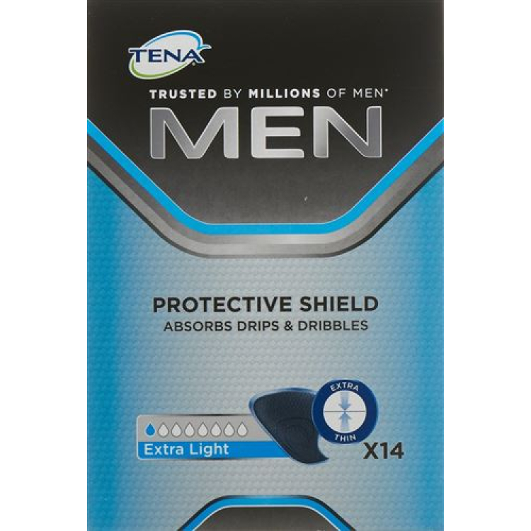 TENA Men Protective Shield Level 0 Ekstralys 14 stk