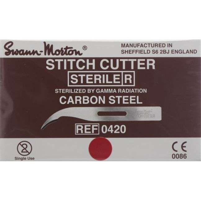SWANN MORTON thread cutter sterile 100 pcs