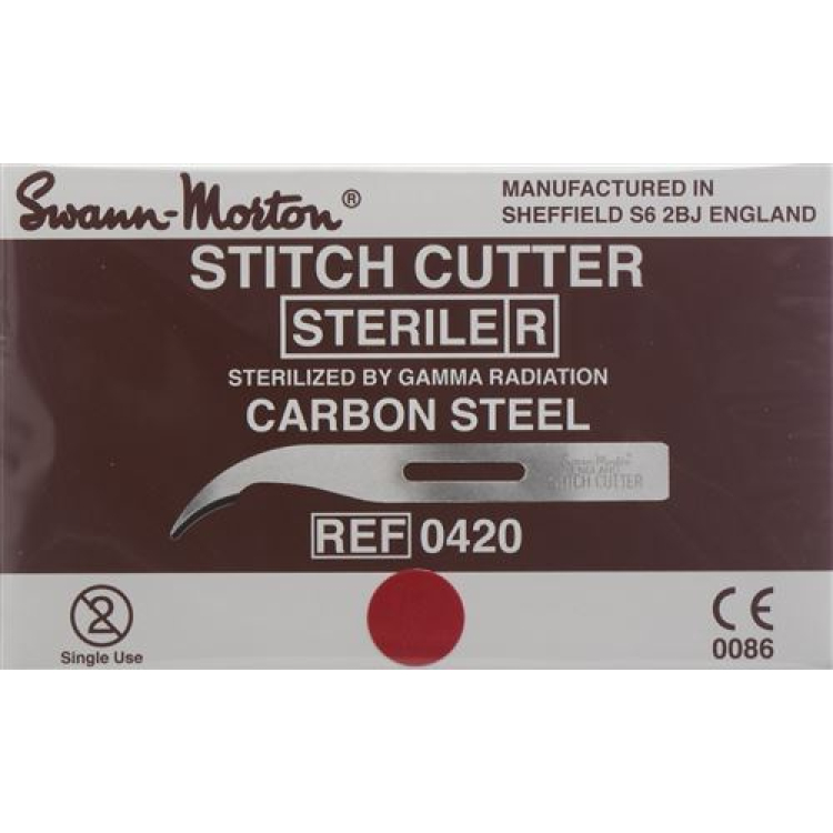 SWANN MORTON Thread Cutter Sterile 100 pcs