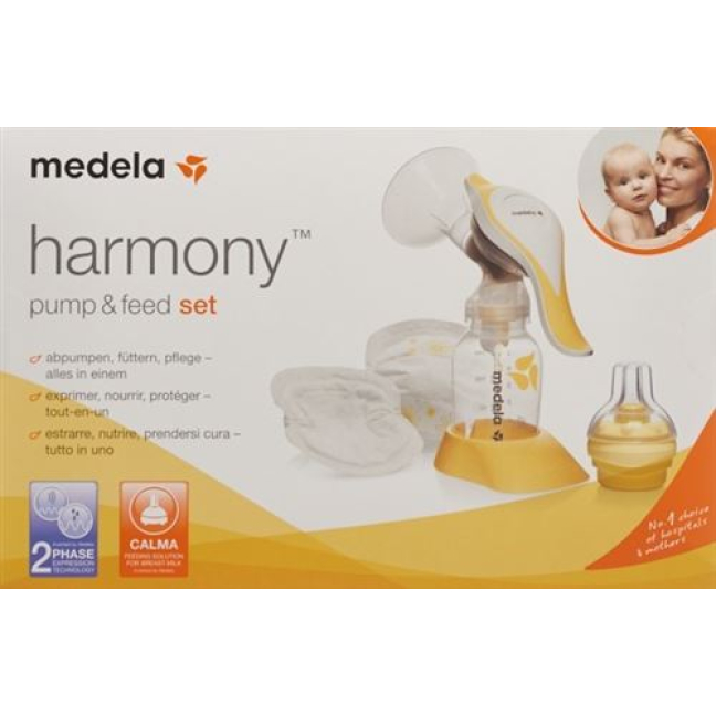 Ensemble tire-lait et alimentation Medela Harmony