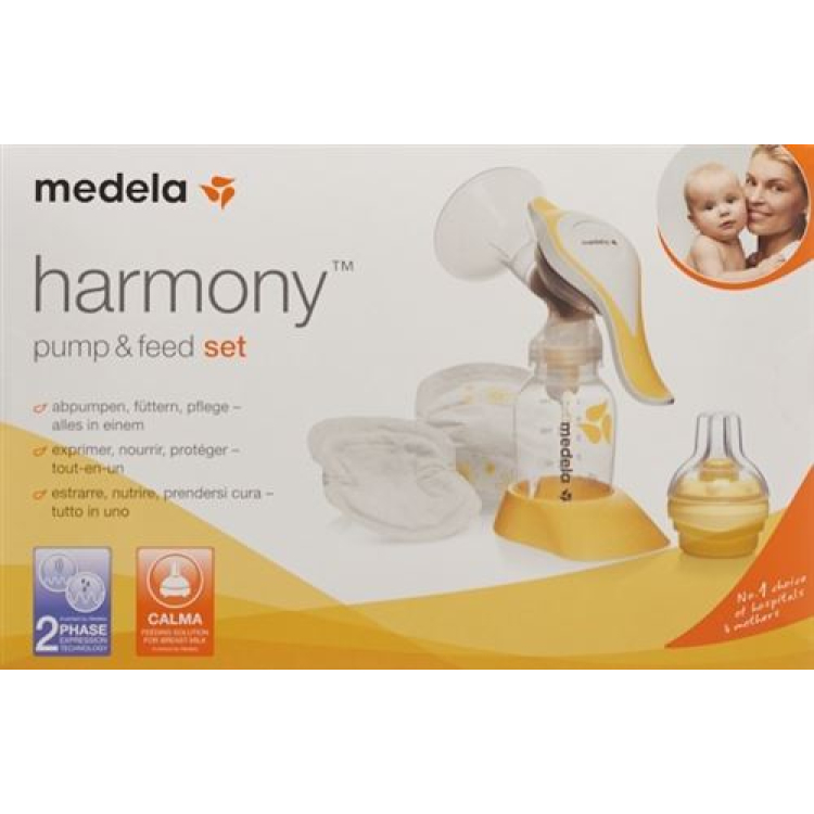 Medela Harmony ポンプと飼料セット