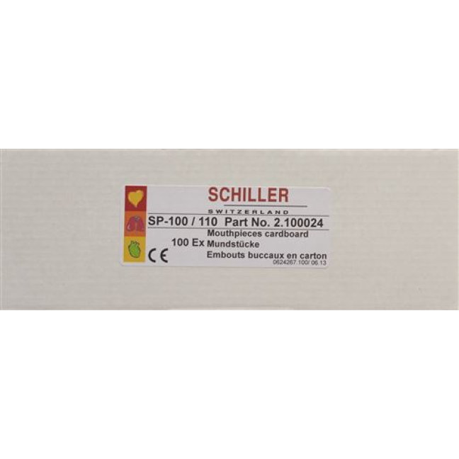 SCHILLER spirometr ağızlığı SP200/SP100AT 100 ədəd