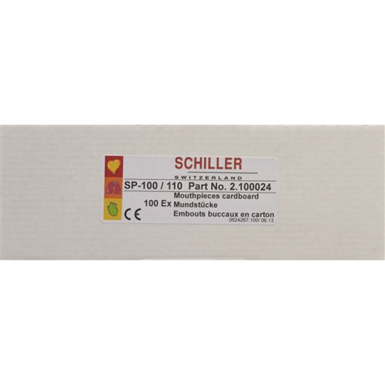 SCHILLER spiromeetri huulik SP200/SP100AT 100 tk