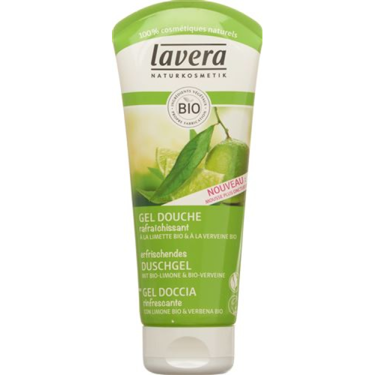 Lavera gel de banho refrescante Tb 200 ml