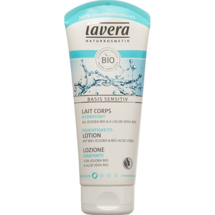 Lavera loção hidratante base sensível 200 ml