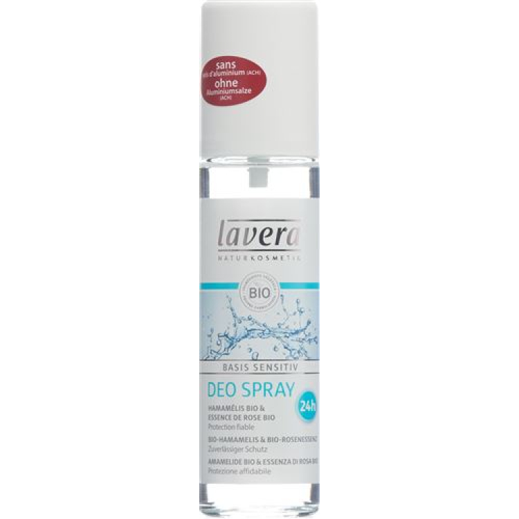 Lavera Deodorant sprayay sprayay Sensitive Fl 75 мл