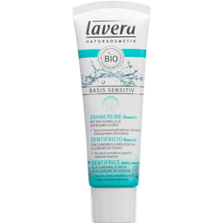 Lavera creme dental base sensitive 75 ml