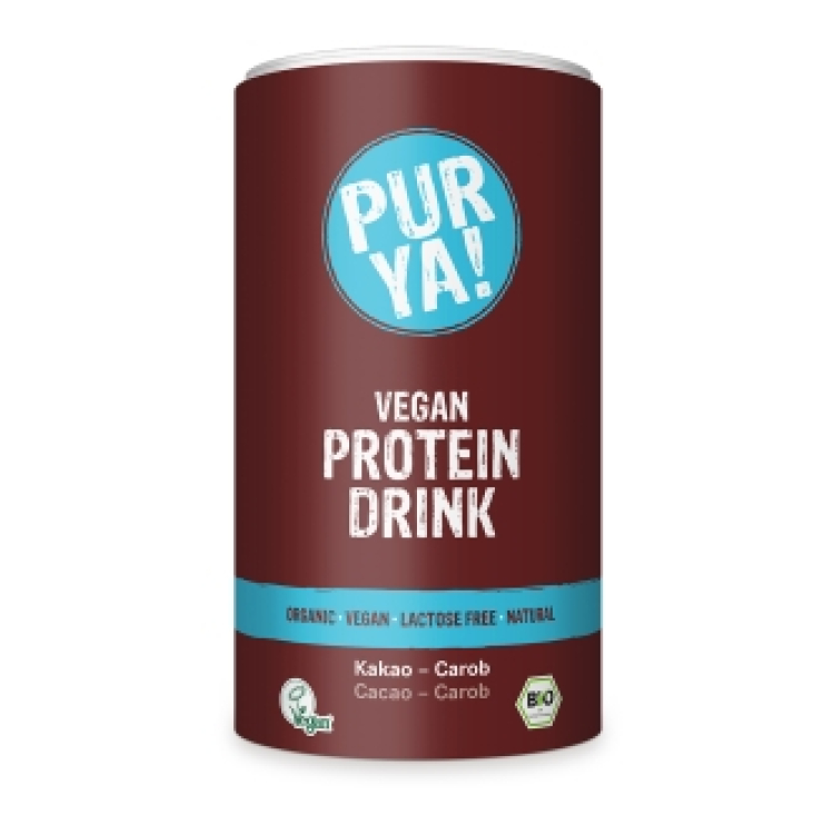 Πούρια! Vegan Protein Drink Cacao-Carob Bio Ds 550 γρ