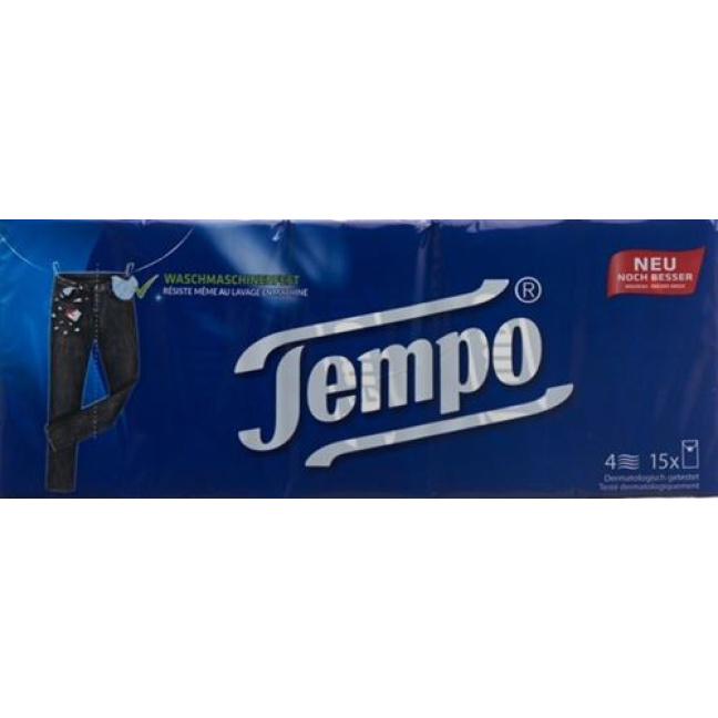 Носовые платки Tempo Classic 15 x 10 шт.