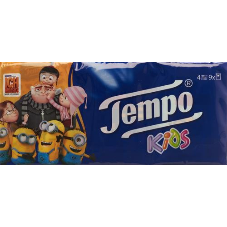 Хустки Tempo Mini Pack 9 х 5 шт