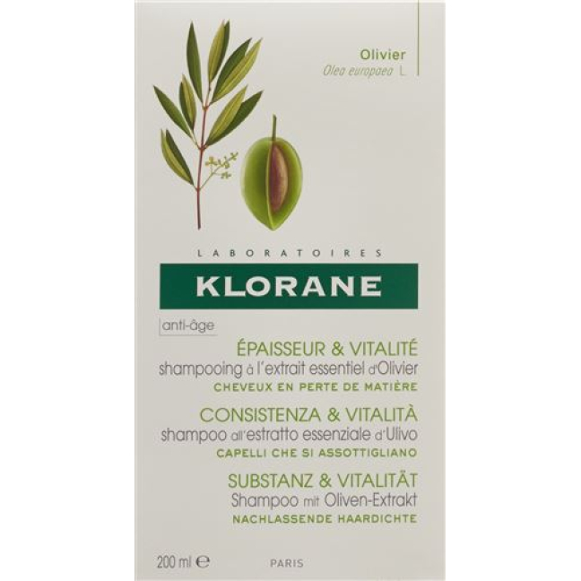 Klorane olive Shampoo 200 ml