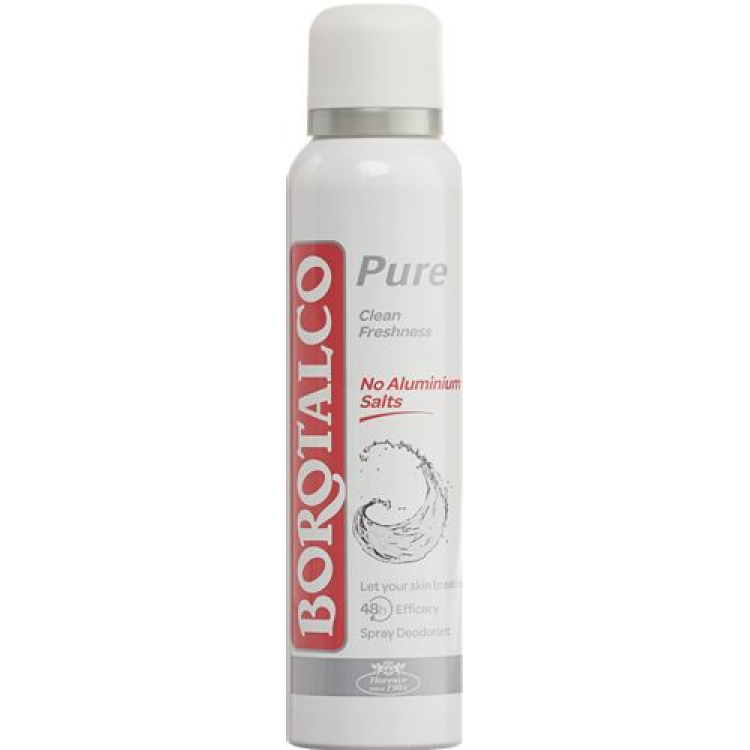 Borotalco Déodorant Pure Clean Fraîcheur Spray 150 ml