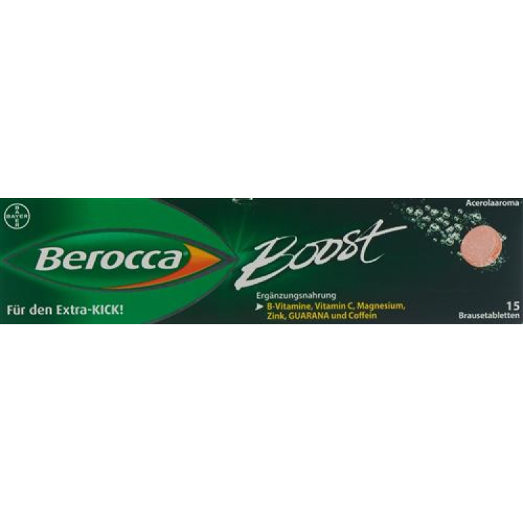 Berocca Boost 15 viên sủi bọt