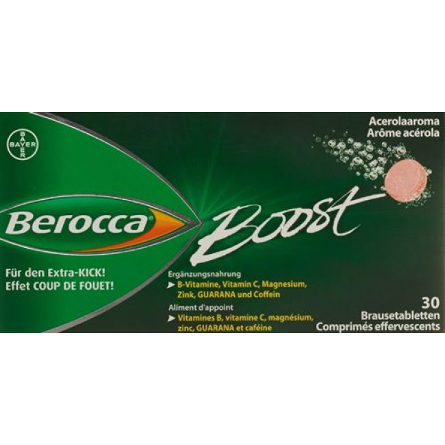 Berocca Boost 30 ефервесцентни табл