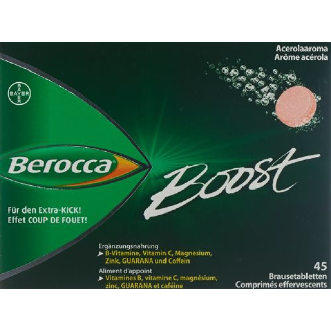 Berocca Boost effervescent tablets 45 pcs